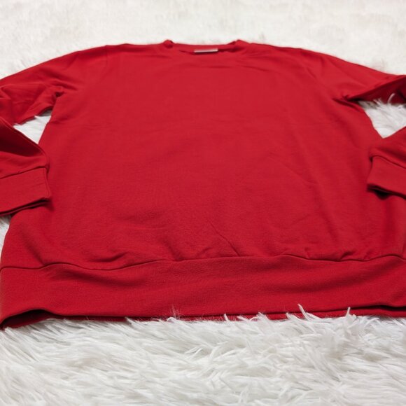 Coccodrilla Unisex Red Crew Neck Loopknit Long Sleeve Sweatshirt for 10Yrs NWOT - Picture 2 of 6